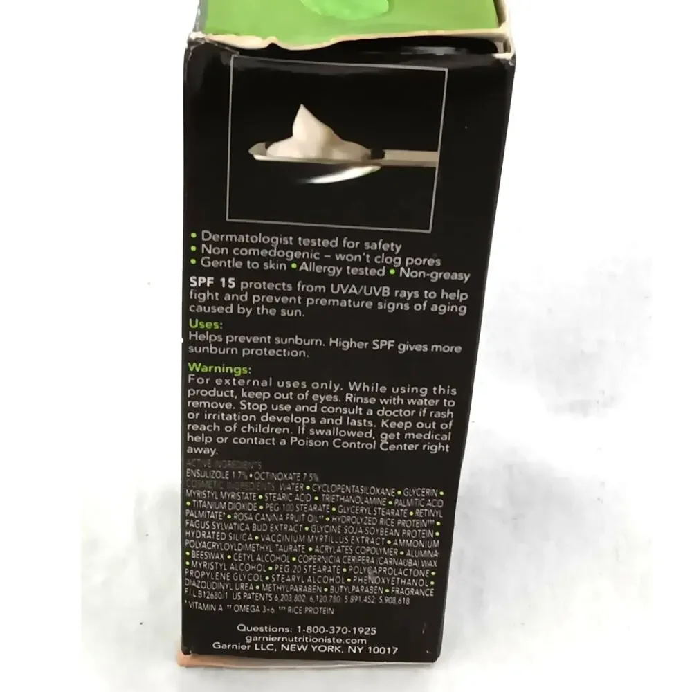 Garnier Nutrioniste Ultra Lift Anti Wrinkle Firming Moisture Cream 1.6 oz. SPF15